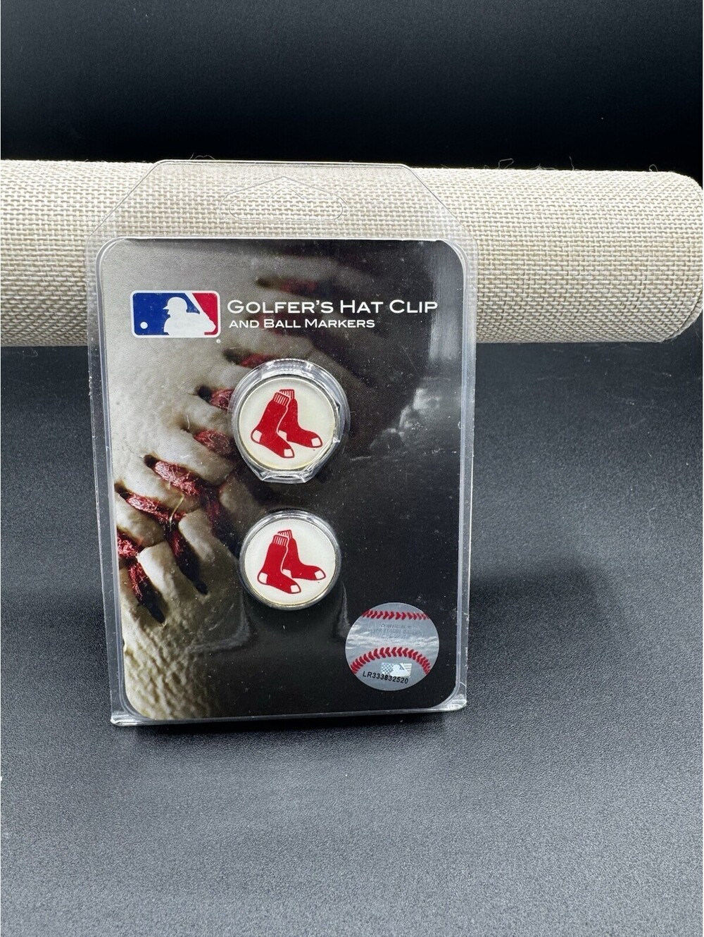 Boston Red Sox Golf Hat Clip Ball Marker Set MLB Licensed New Sealed
